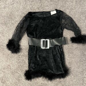 Girls Halloween Witch Dress